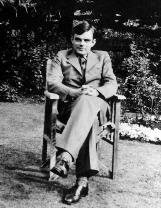 Photo of Alan Turing in 1930